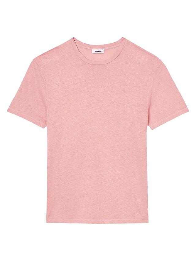 Mens Linen T-Shirt Product Image