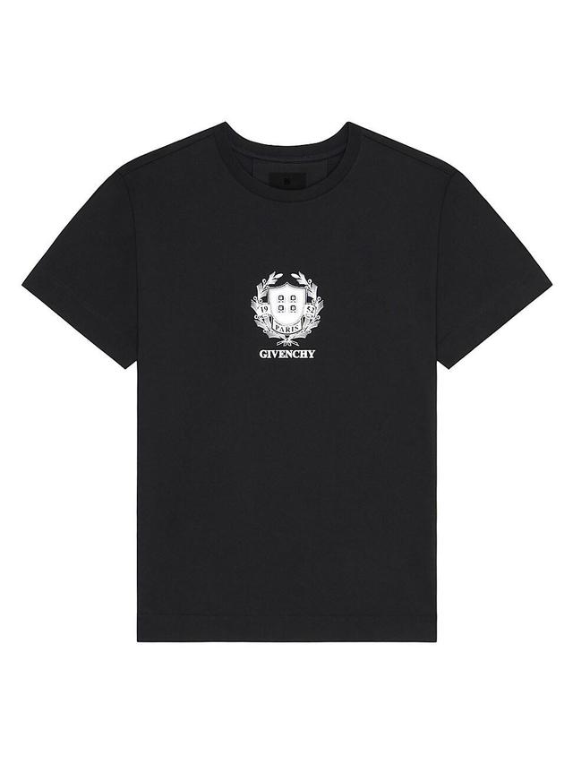 Givenchy Slim Fit 4G Logo Cotton Graphic T-Shirt Product Image