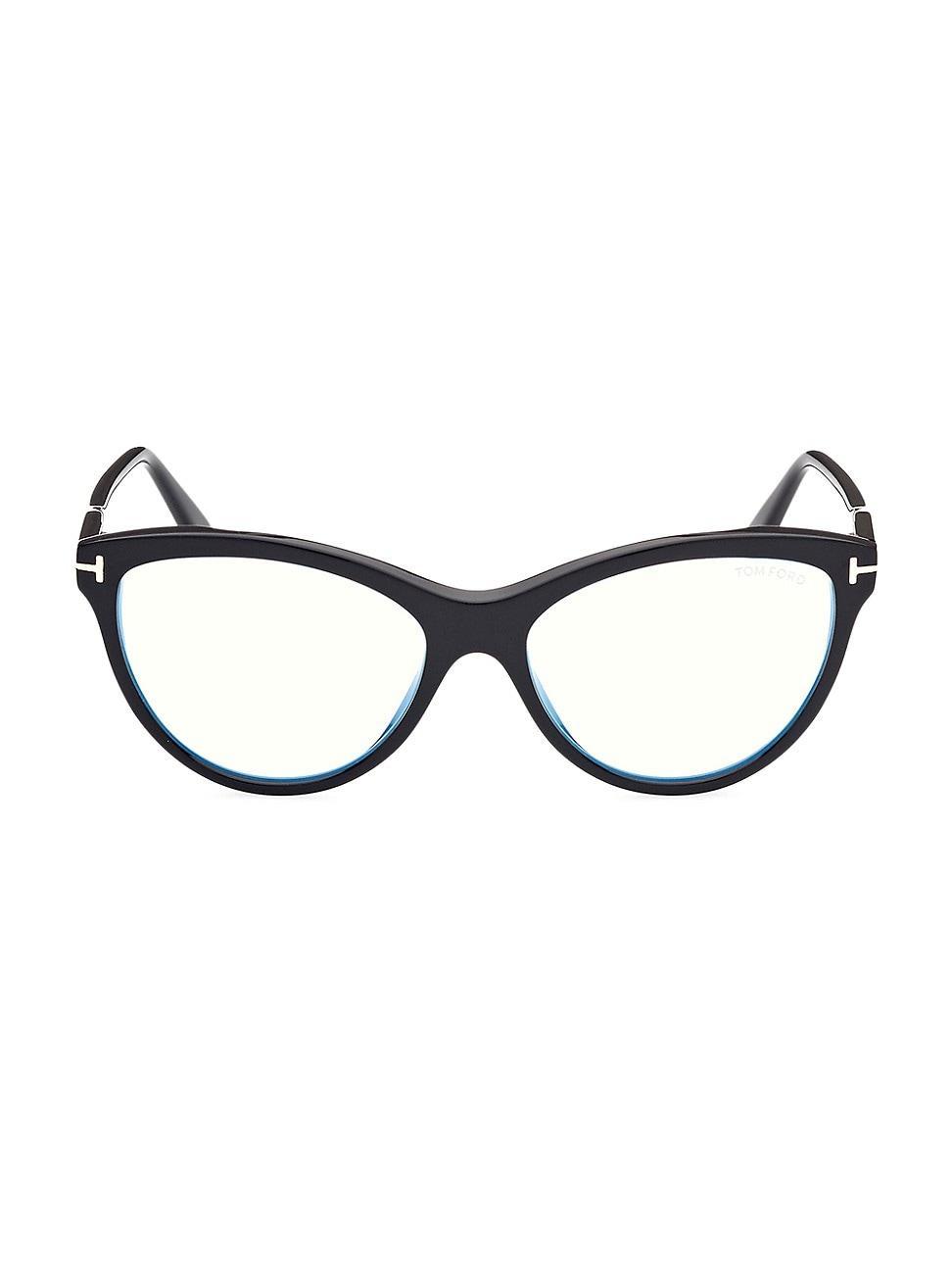 Womens 55MM Round Optical Glasses Product Image