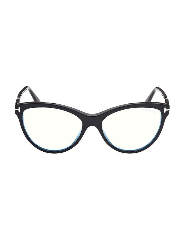 Womens 55MM Round Optical Glasses Product Image