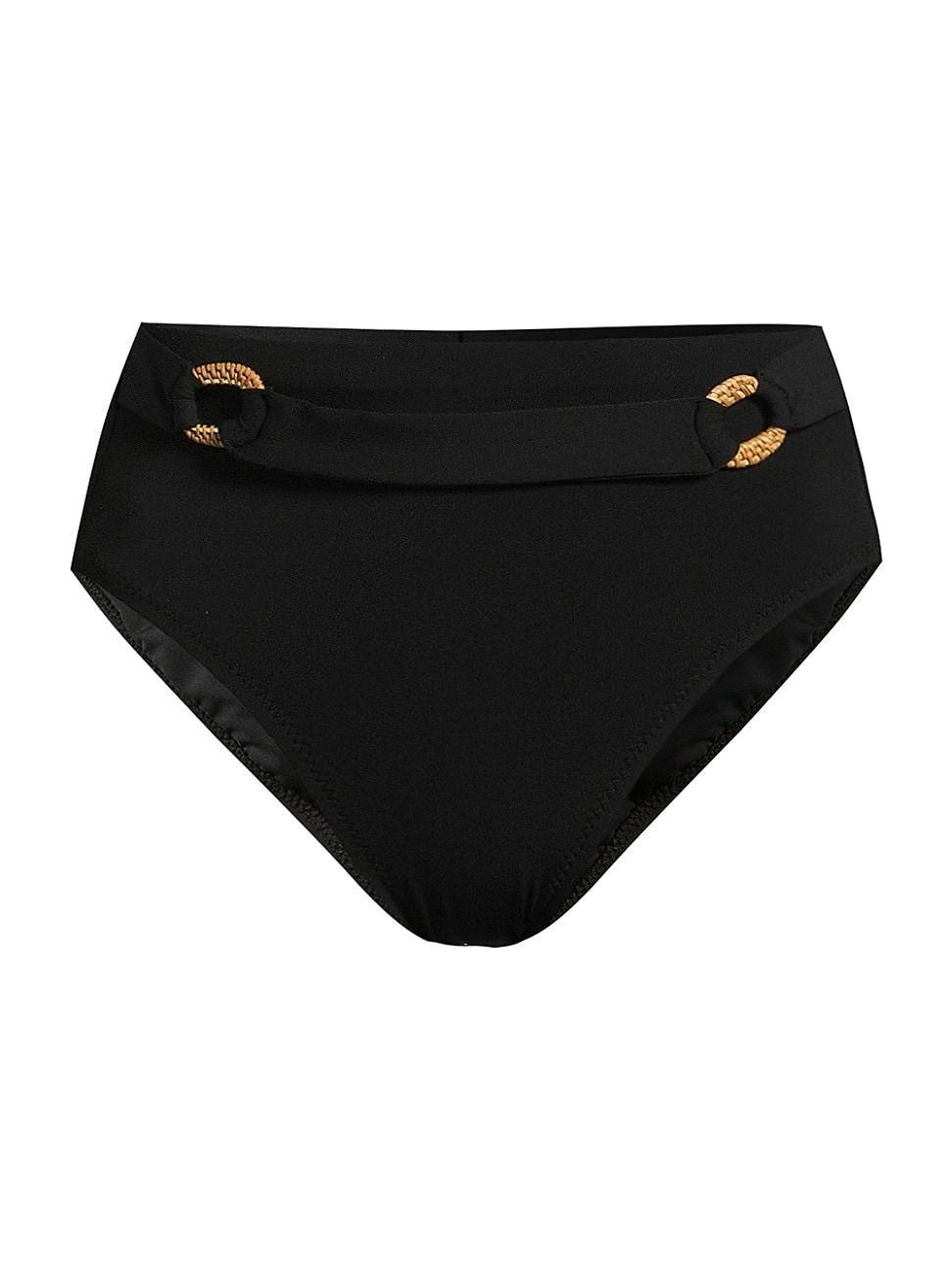 Womens Margot High-Waist Bikini Bottom Product Image