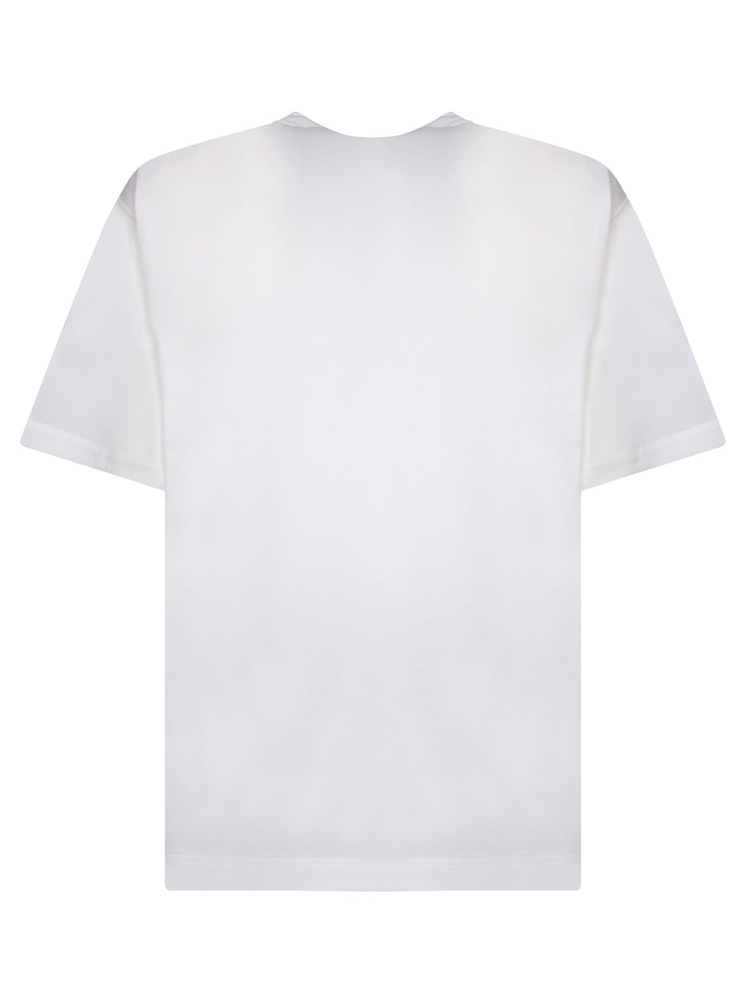 Logo Patch T-shirt In White Product Image