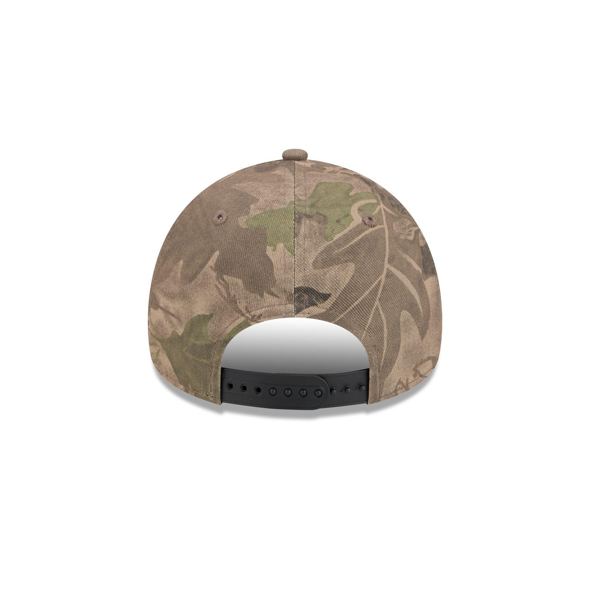 Chicago Cubs Leaf Camo 9FORTY A-Frame Snapback Hat Male Product Image