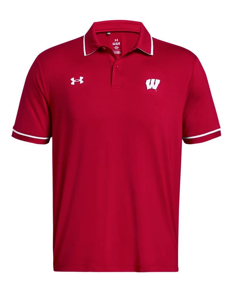 Men's UA Tee 2 Green Collegiate Tipped Polo Product Image