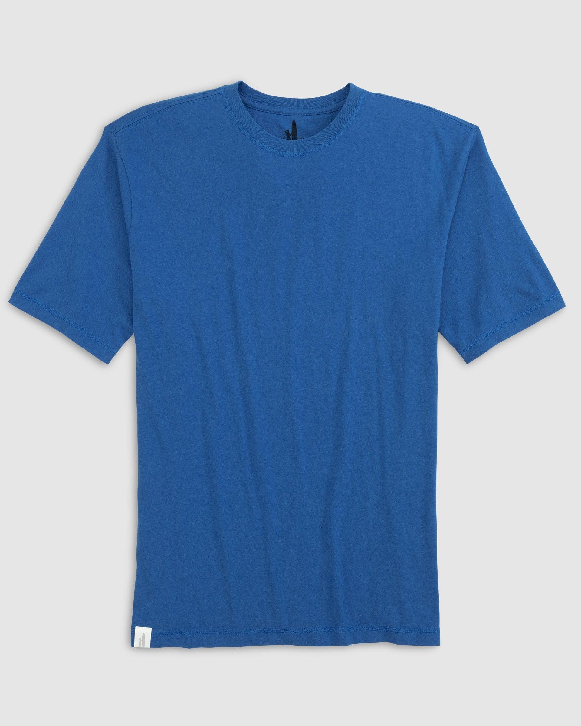 johnnie-O Heathered Spencer Cotton T-Shirt Product Image