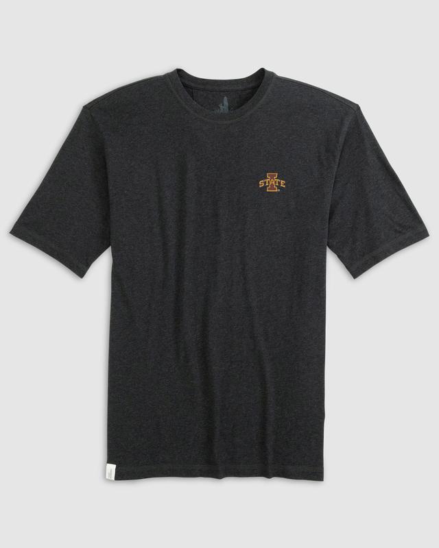 johnnie-O Iowa State Heathered Spencer Cotton T-Shirt Product Image