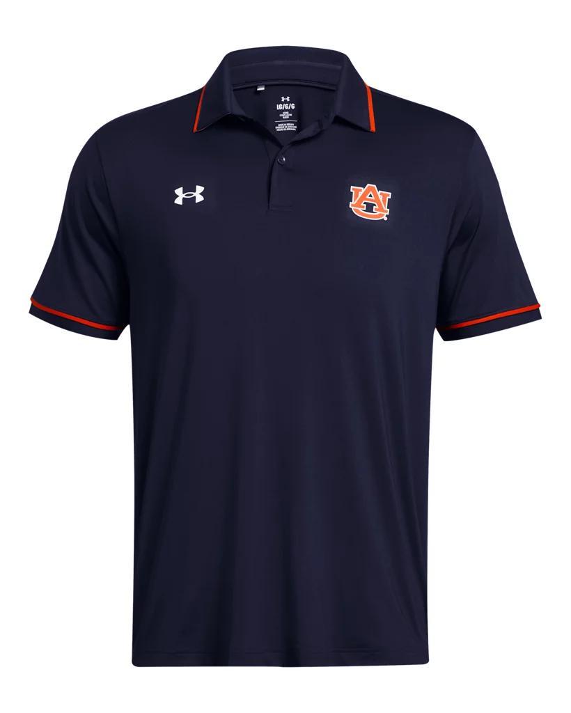 Men's UA Tee 2 Green Collegiate Tipped Polo Product Image