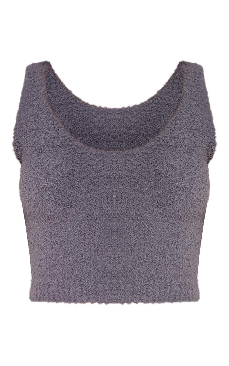 Charcoal Cosy Longline Bralette Product Image