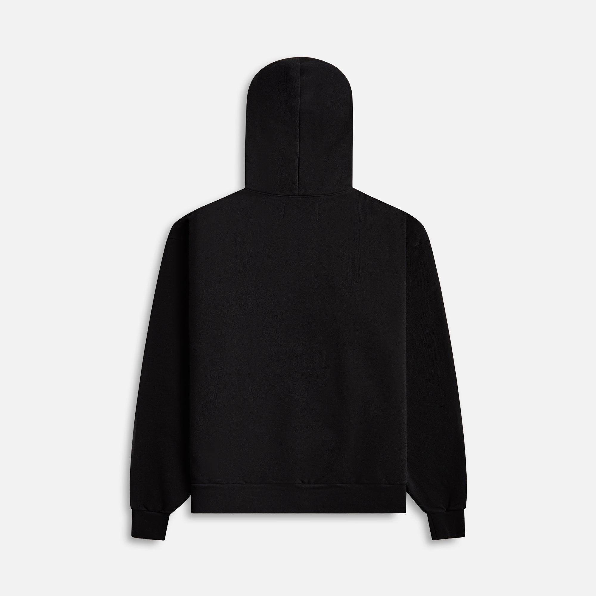 Awake NY Skyline Zip Up Hoodie - Washed Black Male Product Image