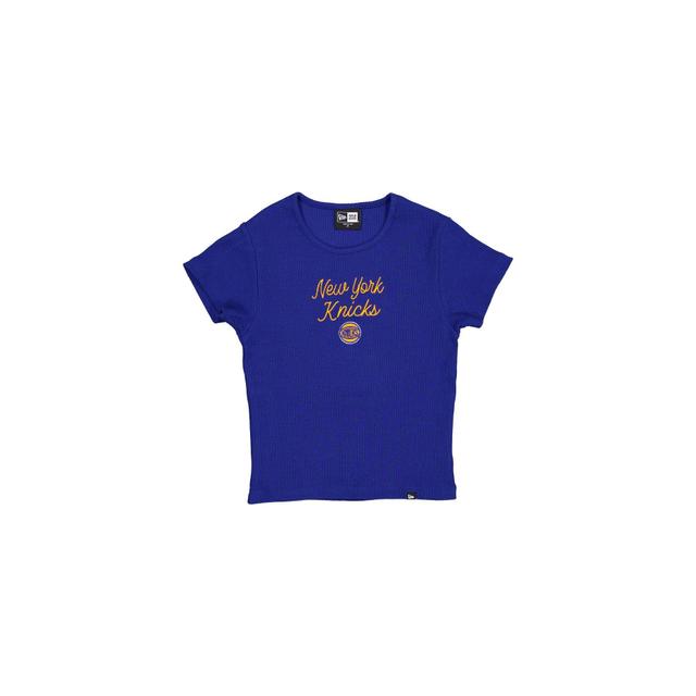 New York Knicks Sport Night Women's Baby Tee Female Product Image