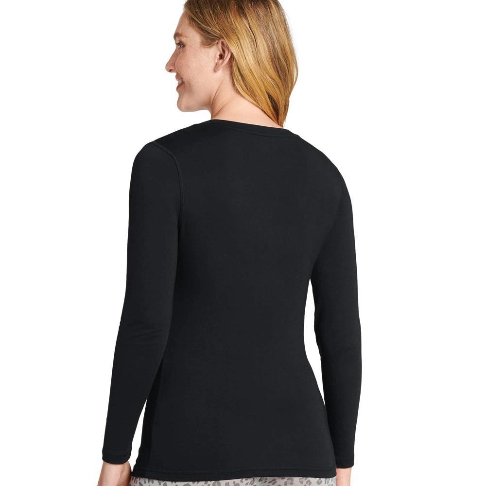 Jockey Women's Modal Long Sleeve Tee XL Black Product Image