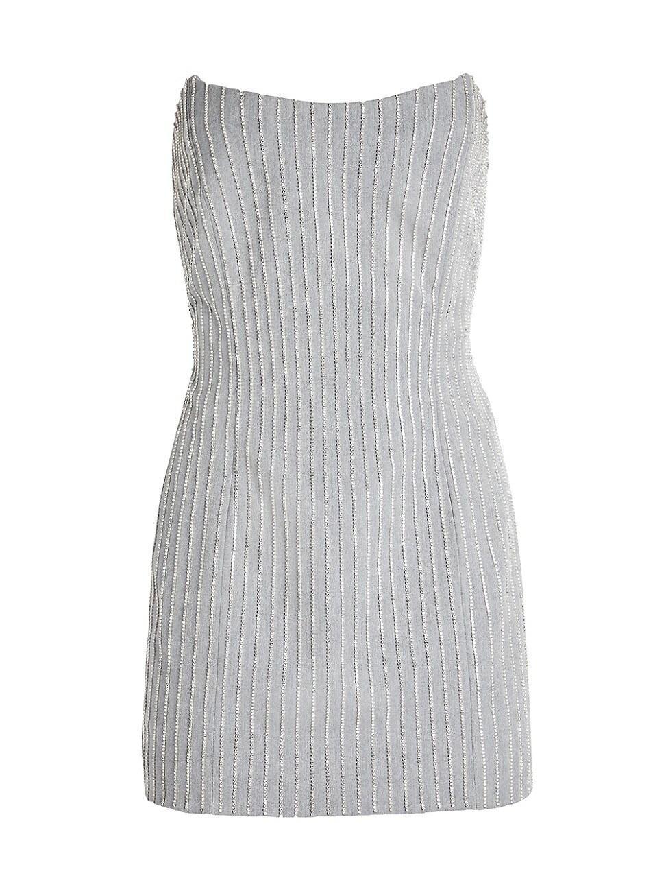 retrofete Claudette Dress Grey. (also in L). Product Image