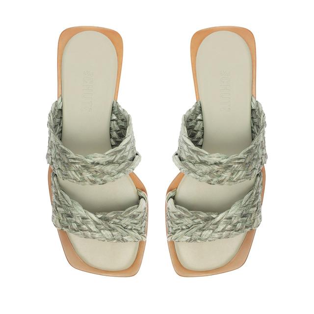 Amani Straw Flat Sandal Female Product Image