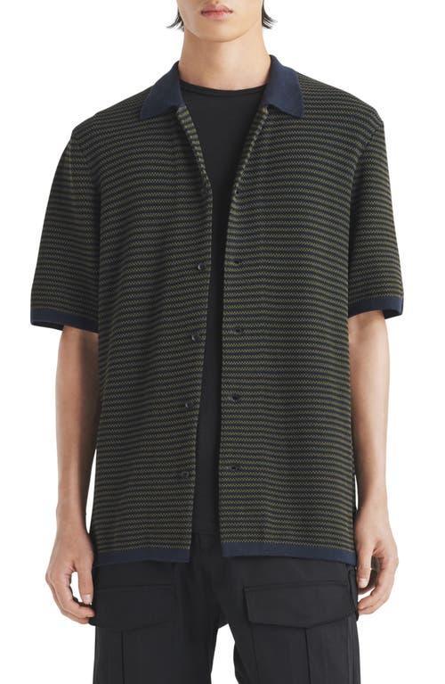 Mens Felix Striped Button-Down Shirt Product Image