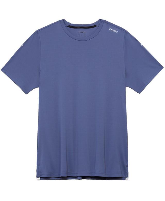 Mens Brady Blue Cool Touch Performance T-shirt Product Image