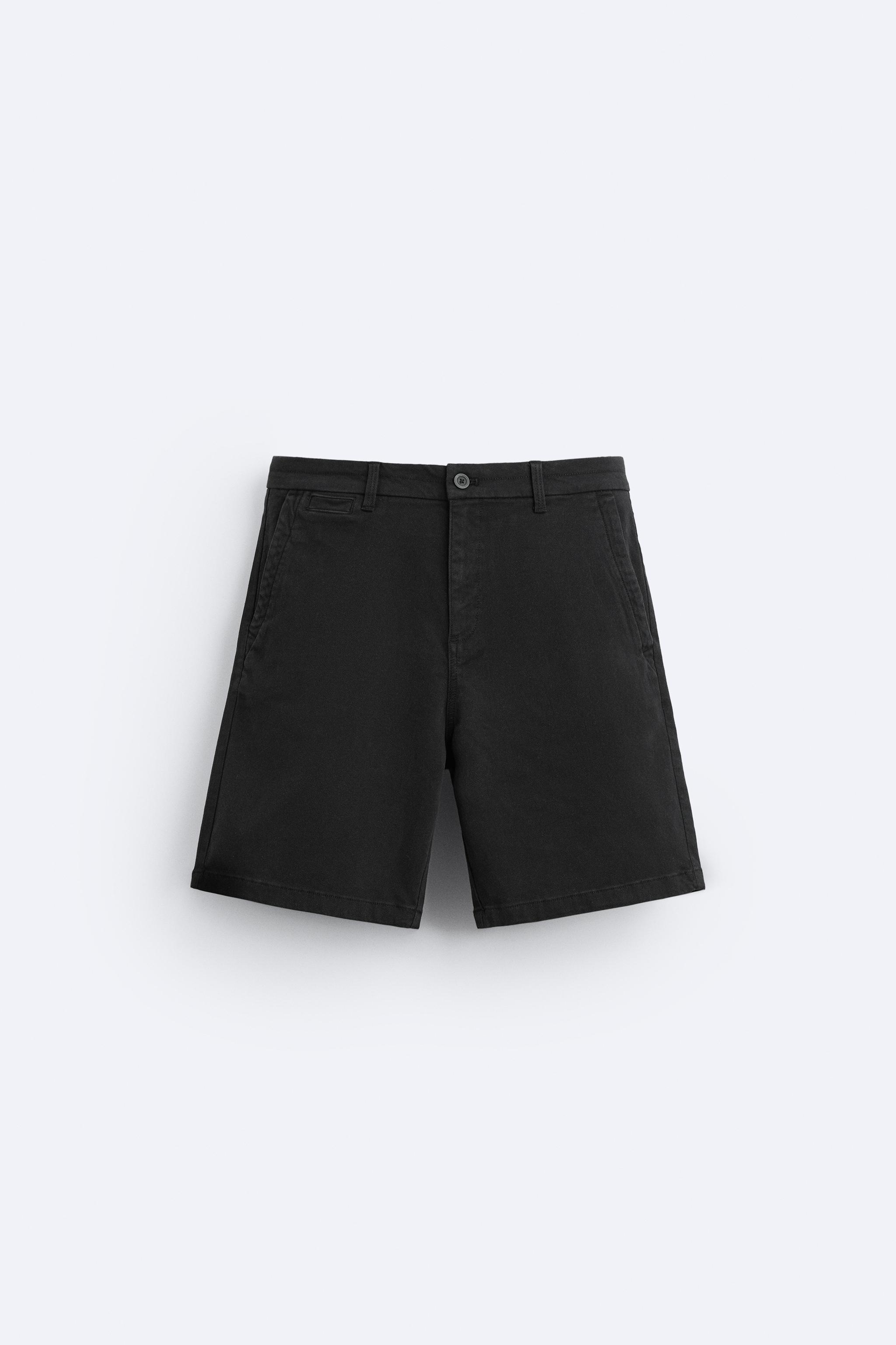 STRUCTURED CHINO BERMUDA SHORTS Product Image