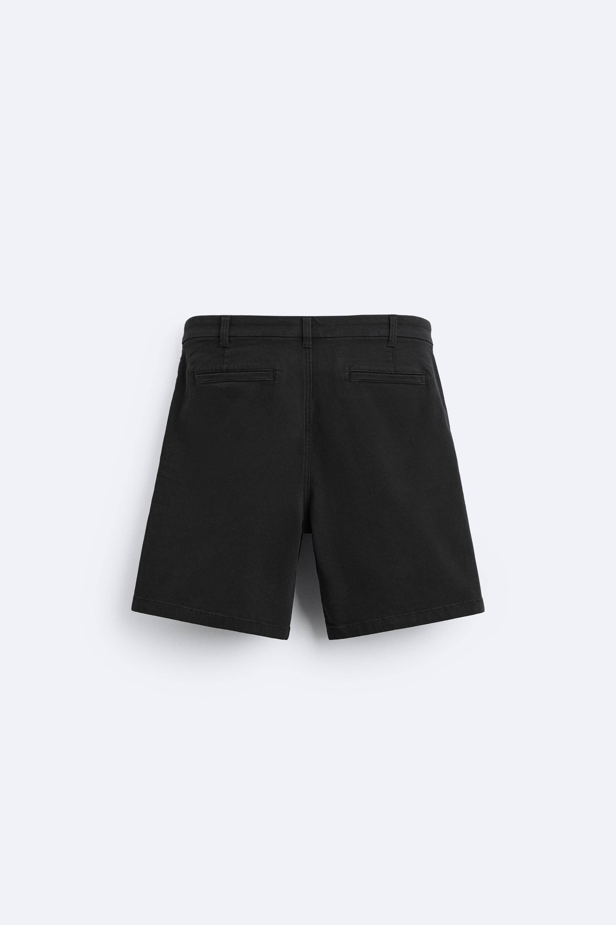 STRUCTURED CHINO BERMUDA SHORTS Product Image