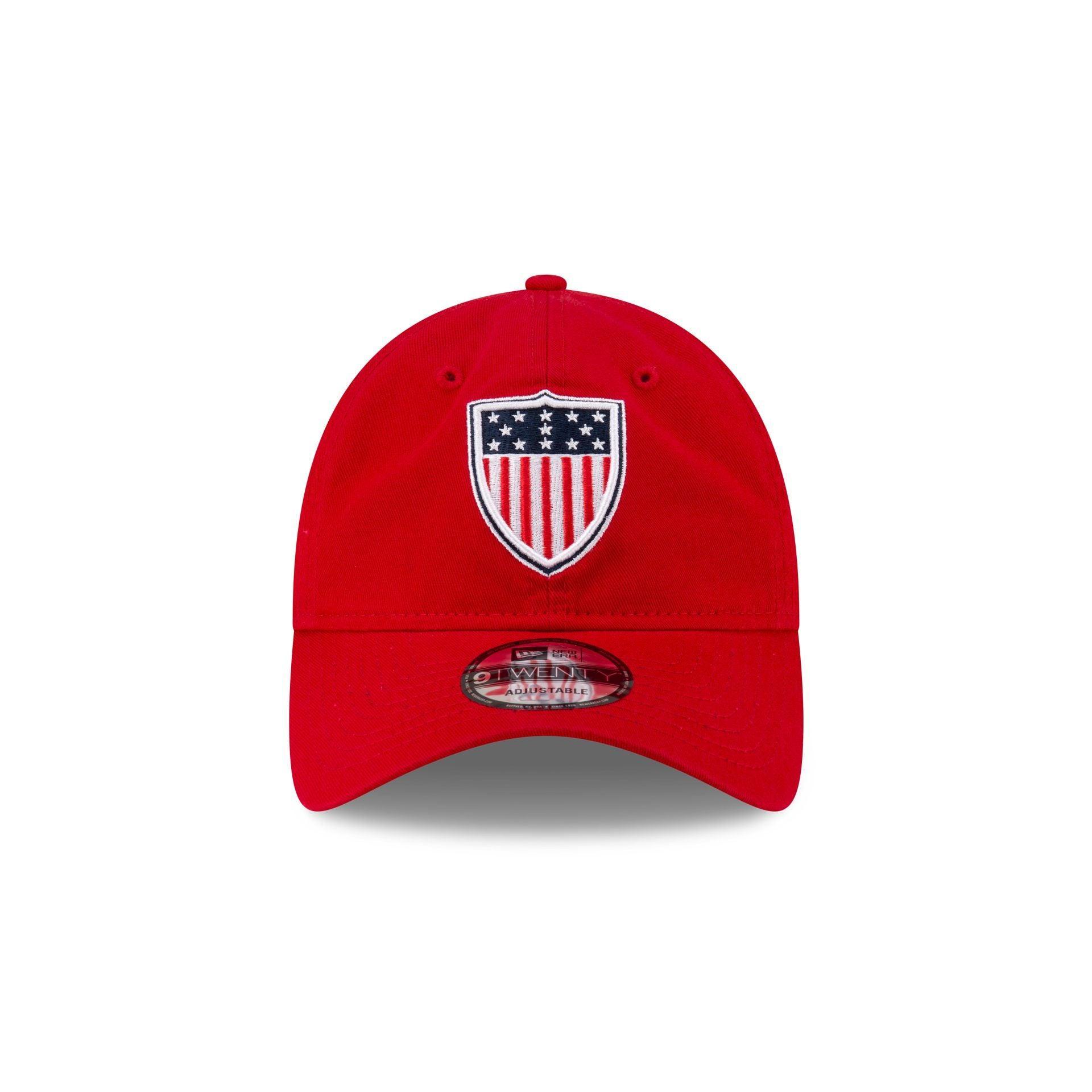 Team USA Shield Red 9TWENTY Adjustable Hat Male Product Image