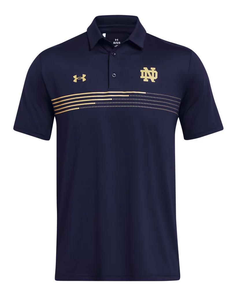 Men's UA Tee 2 Green Collegiate Stripe Polo Product Image