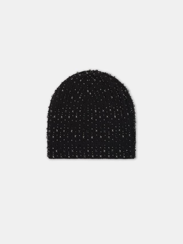 CRYSTAL BEANIE - Black Male Product Image