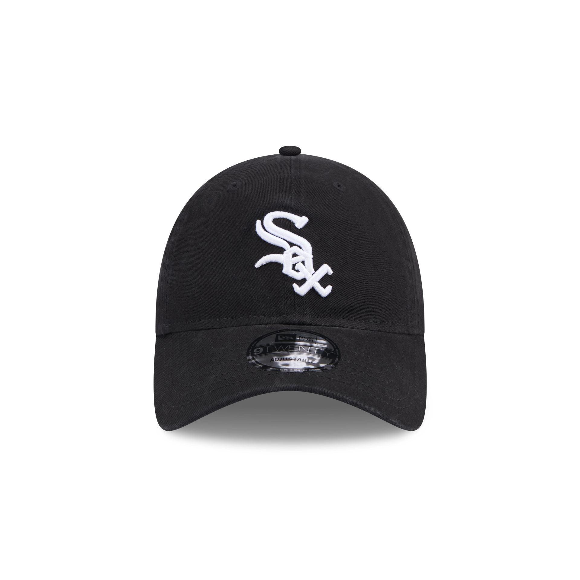 Chicago White Sox Black 9TWENTY Adjustable Hat Male Product Image