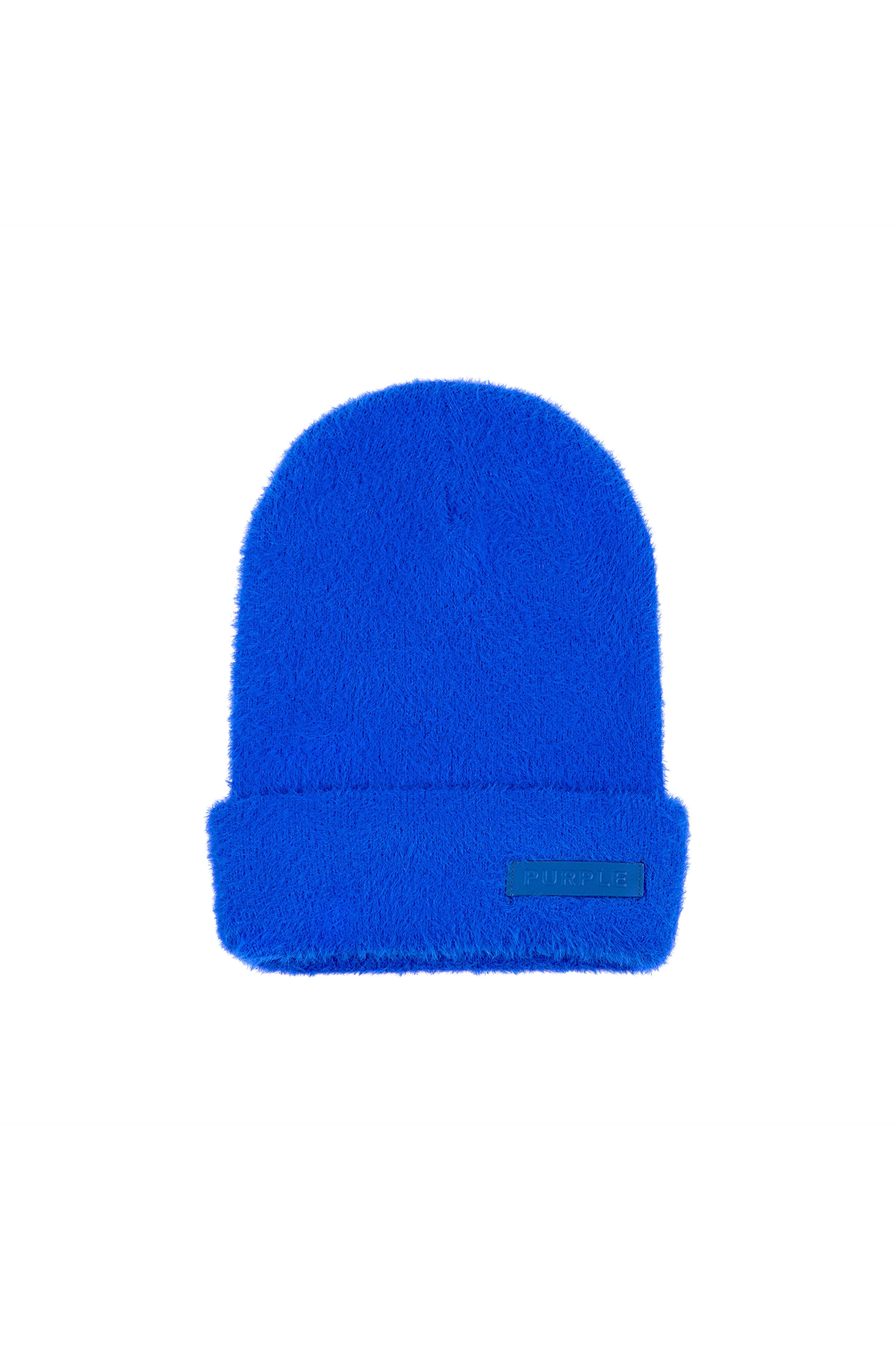 Mohair Purple Brand Beanie Male Product Image