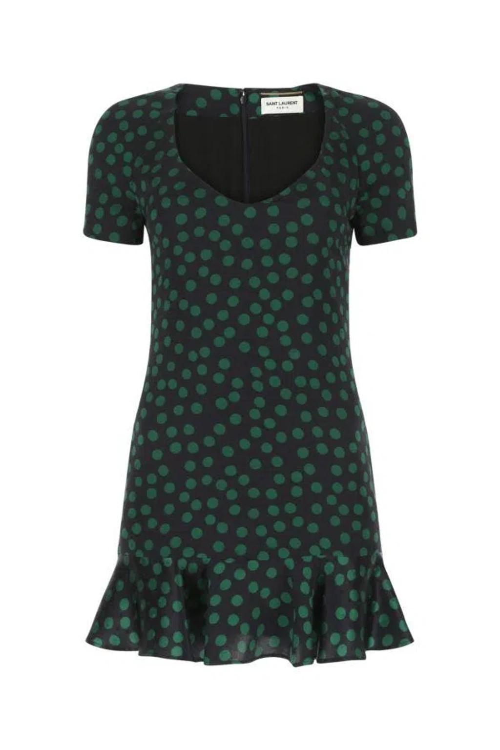 Polka Dot Printed Short In Multicolor Product Image