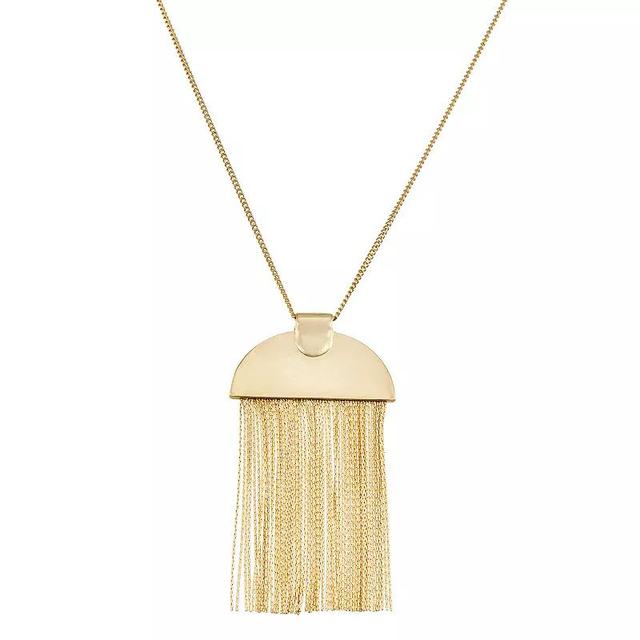 Ella Shea Fringe Pendant Necklace, Womens, None Product Image