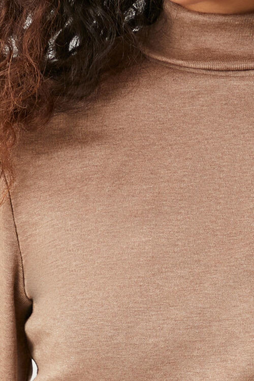 Fitted Turtleneck Top | Forever 21 Product Image