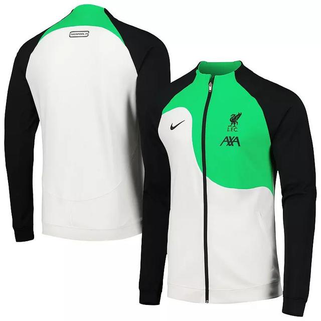 Mens Nike White Liverpool Academy Pro Anthem Raglan Performance Full-Zip Jacket Product Image