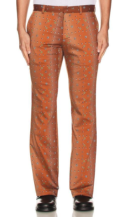 SIEDRES Flared Geometric Pants Size 52, 54. Product Image