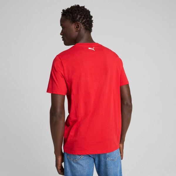 PUMA Scuderia Ferrari Race Men's Graphic T-Shirt in Red Product Image