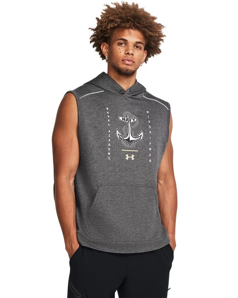 Men's UA Tech™ Terry Gameday Collegiate Sleeveless Hoodie Product Image