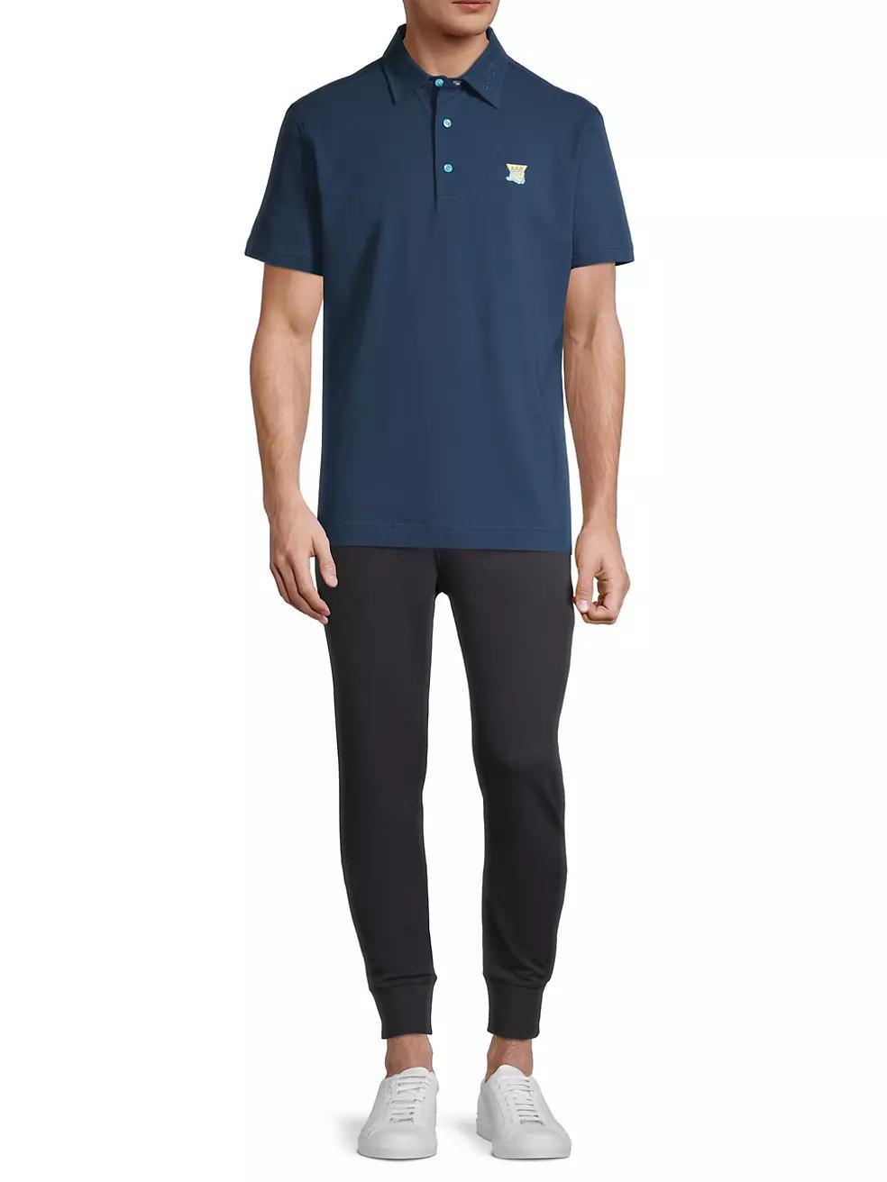 001.1 Swag King Athletic-Fit Polo Shirt Product Image