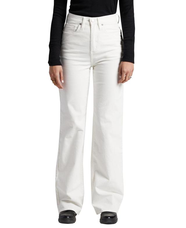 Womens Highly Desirable High Rise Trouser Leg Pants Product Image