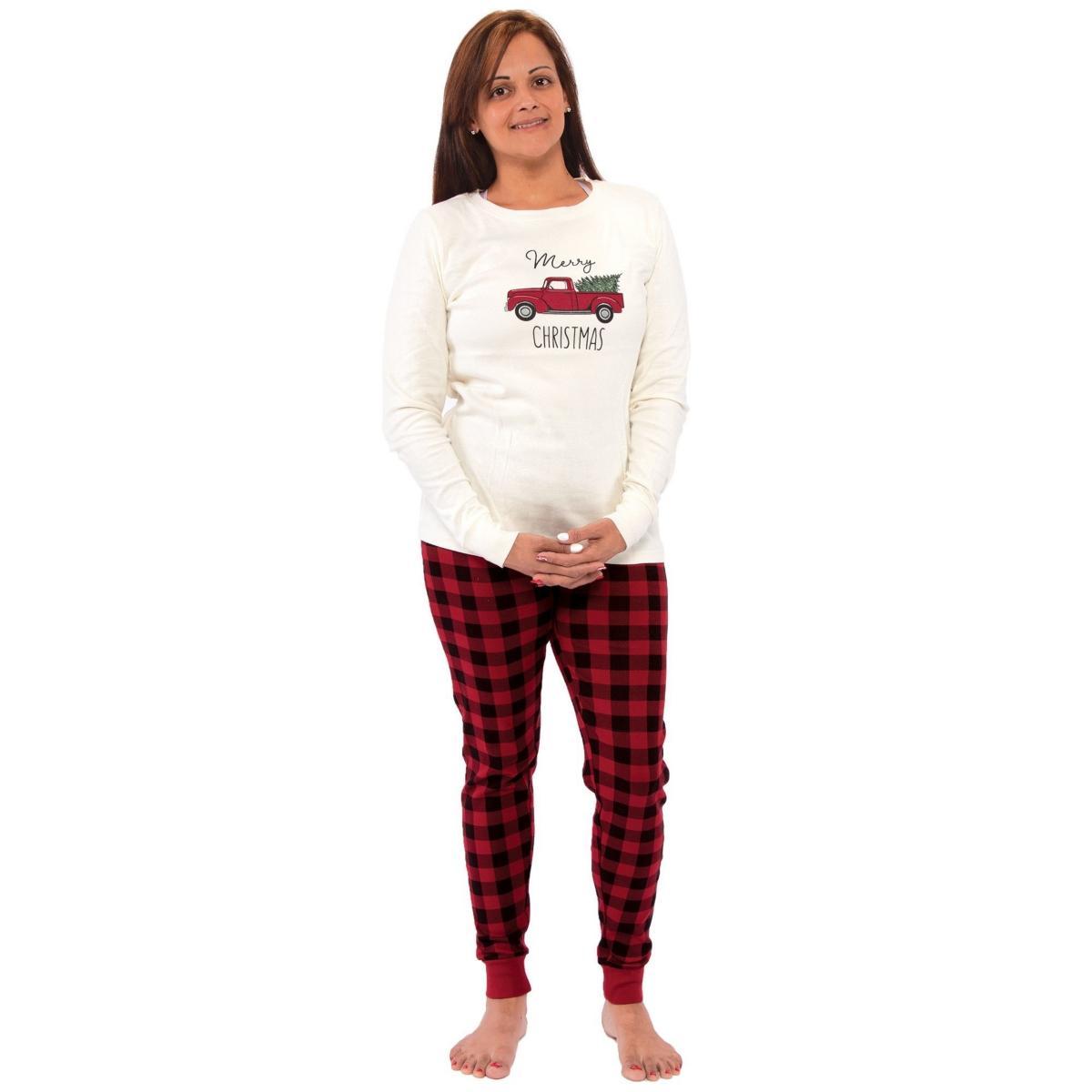 Touched by Nature Womens Holiday Pajamas, Christmas Tree Product Image