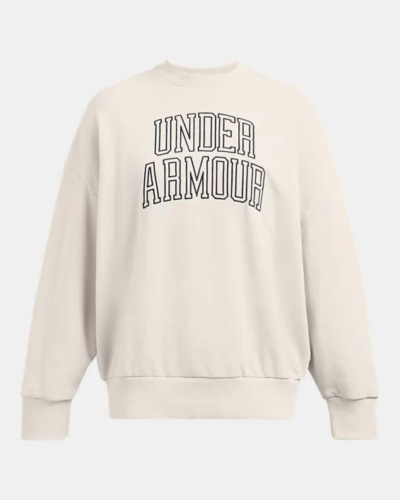 Women's UA Icon Heavyweight Terry Oversized Crew Product Image