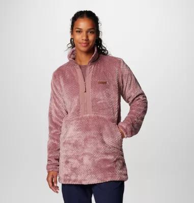 Columbia Women's Fire Side Quarter Zip II Fleece Pullover- Product Image