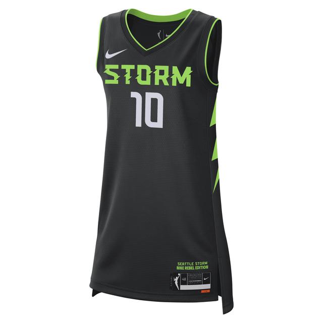 Sue Bird Seattle Storm 2024 Rebel Edition Nike Women's Dri-FIT WNBA Victory Jersey Product Image