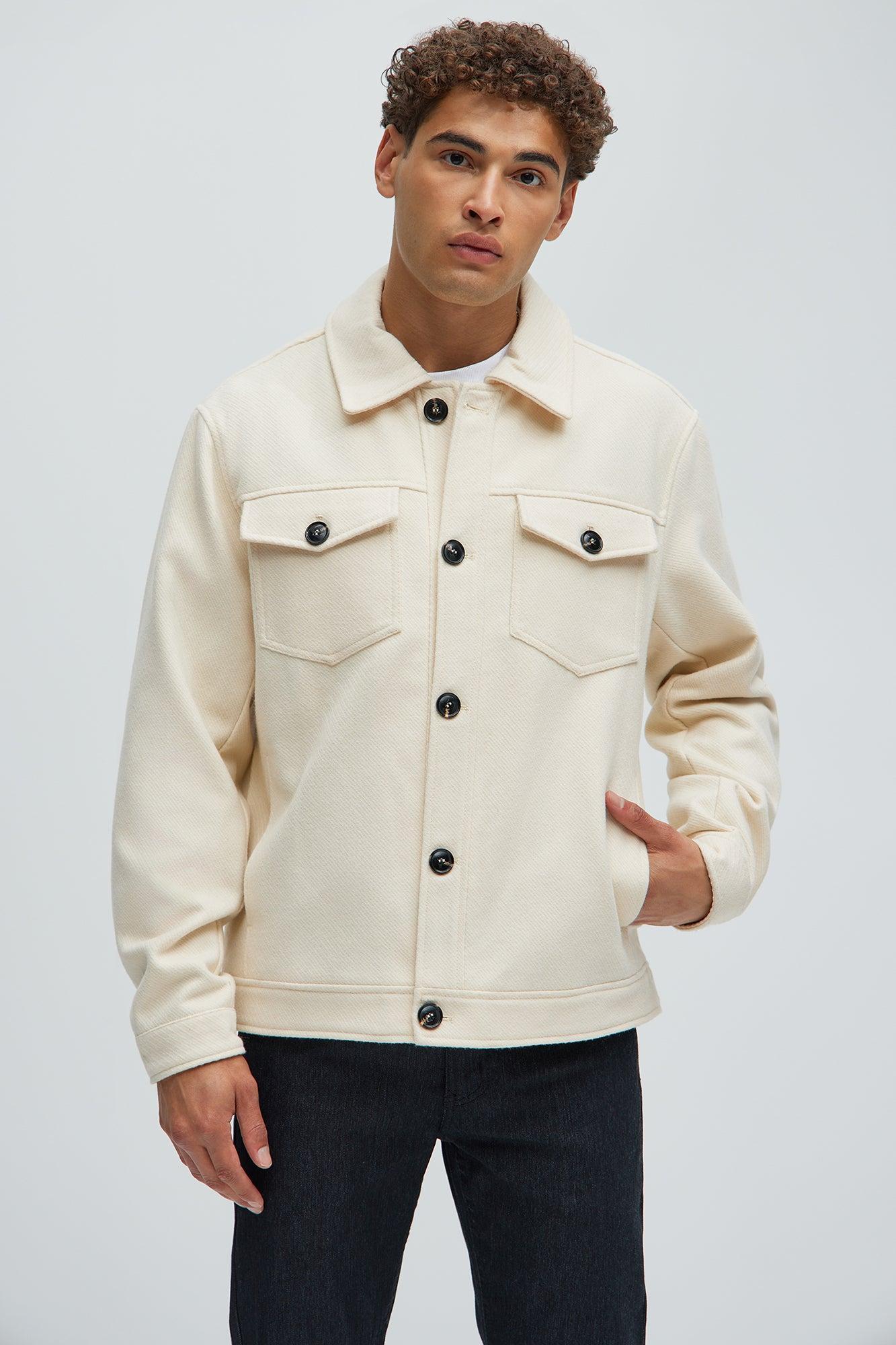 Austin Casual Jacket - Cream Product Image