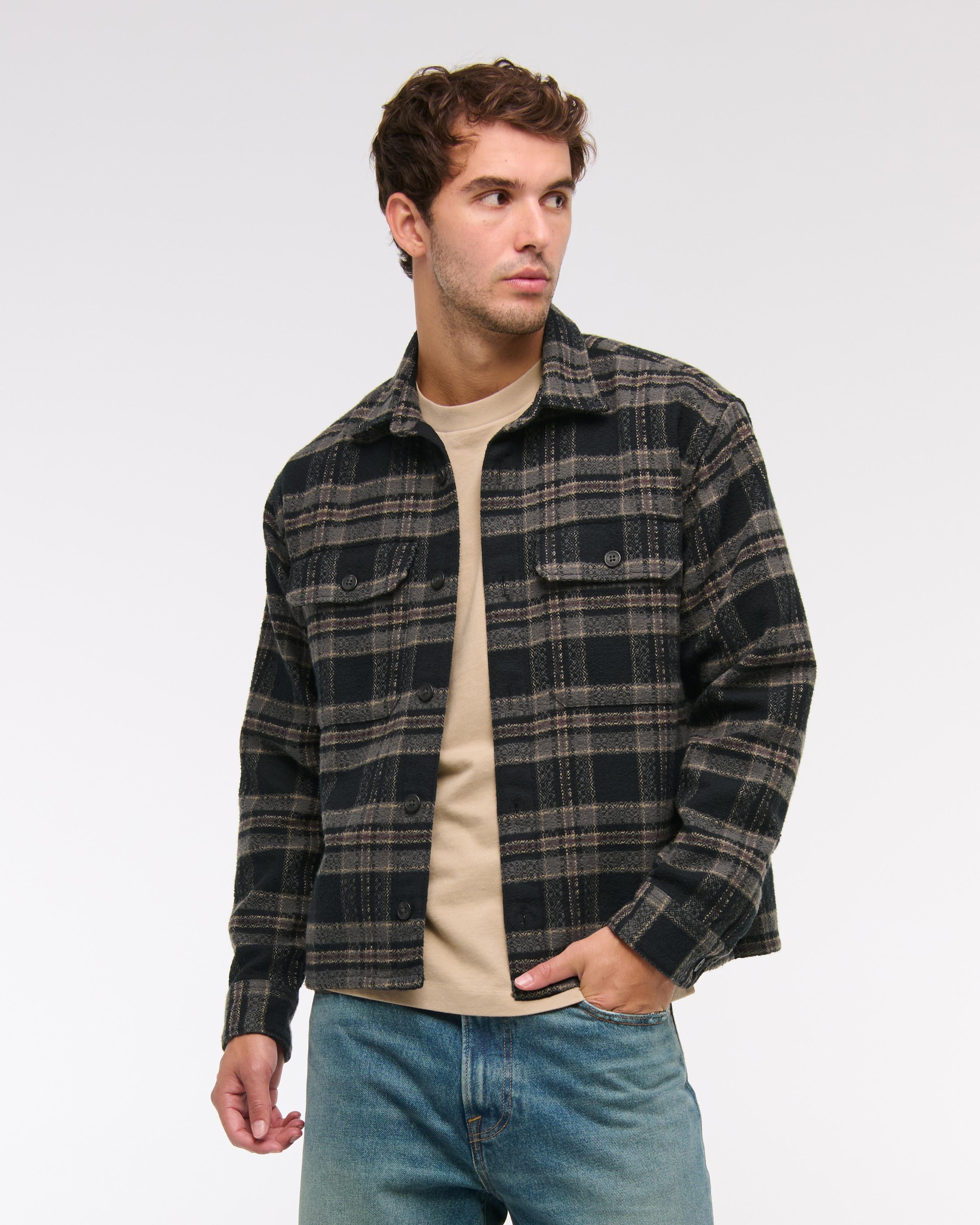 Flannel Shirt Jacket Product Image