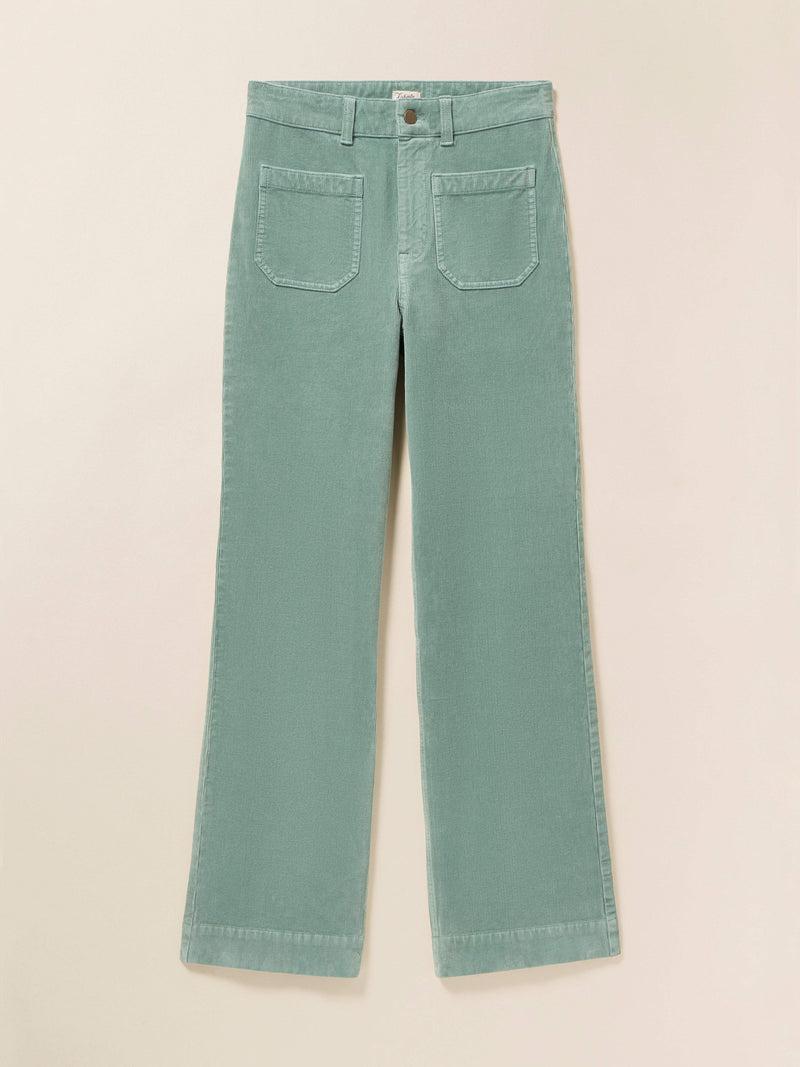 Softstretch Cord Patch Pocket Pant - Seaglass Product Image