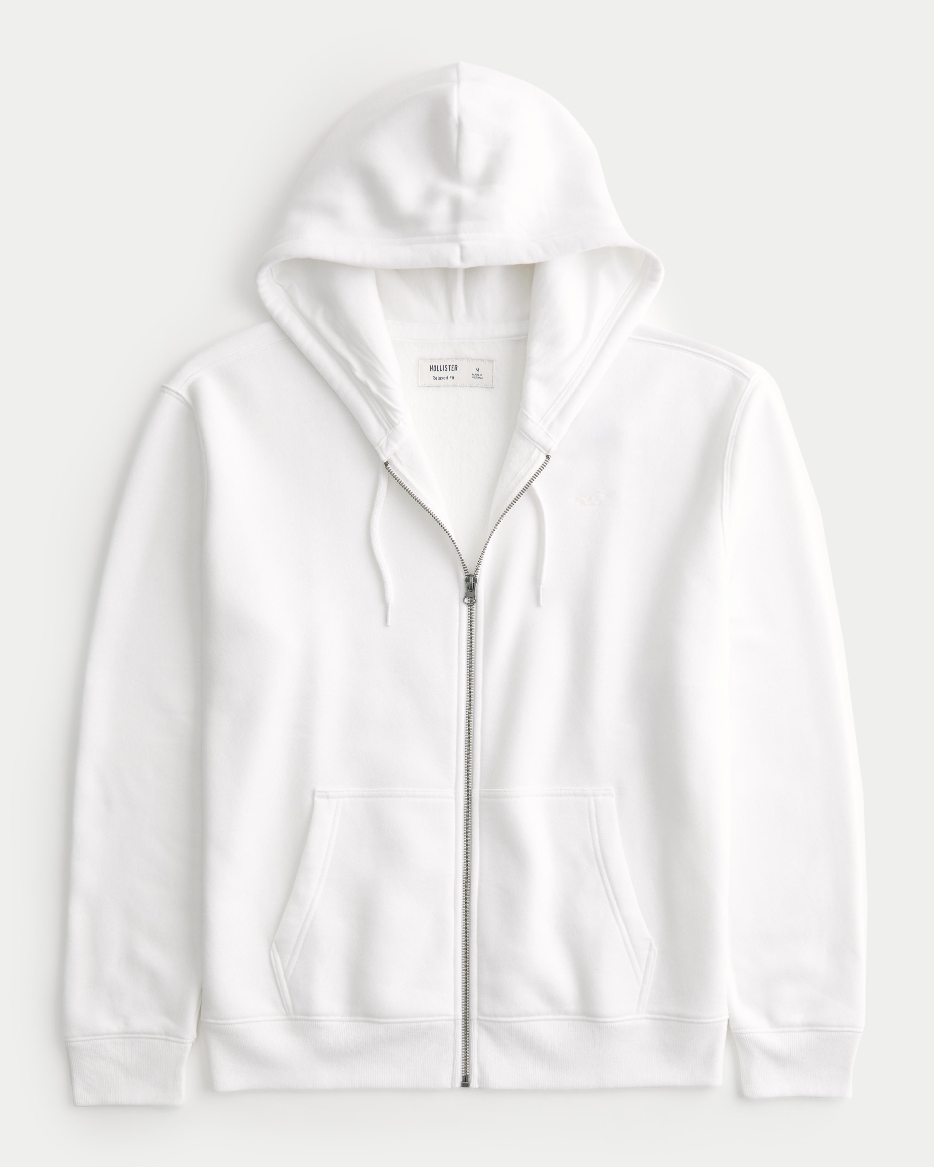 Relaxed Zip-Up Icon Hoodie Product Image