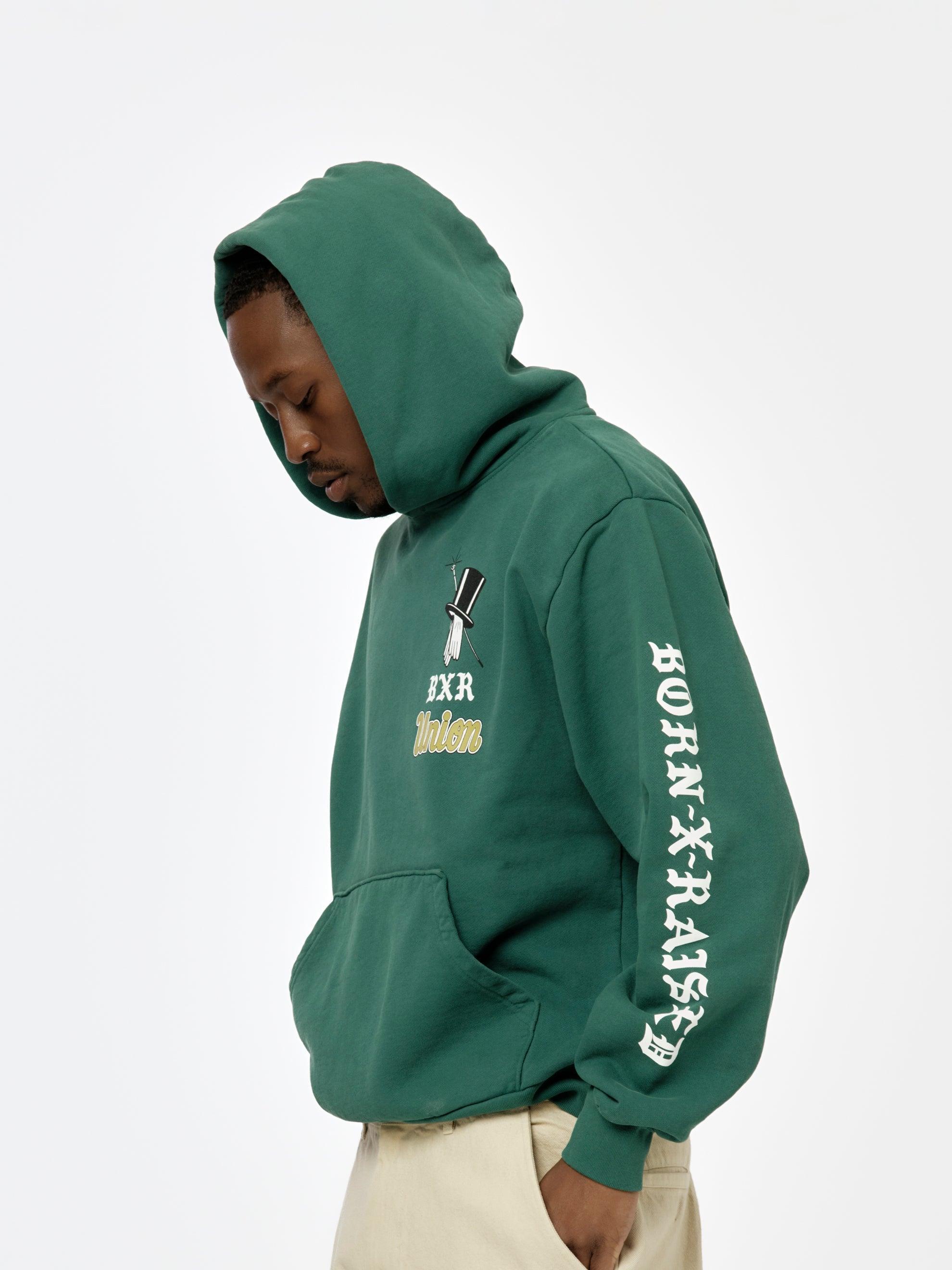 BXR + UNION GENTS OF DESIRE SEAL HOODIE (Emerald Green) Product Image