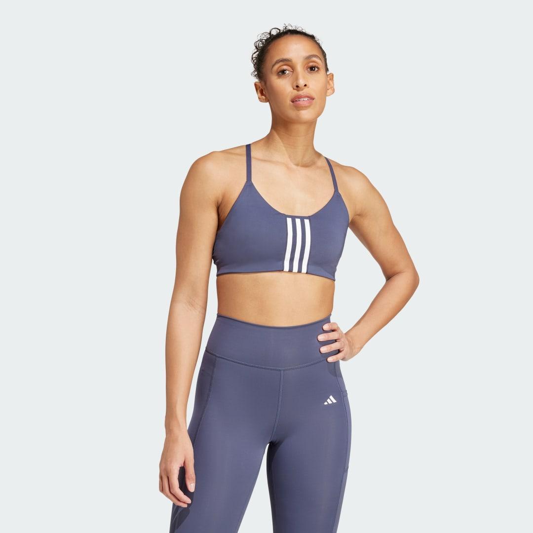 adidas Aeroimpact Training Light-Support Bra Black M A-B Womens Product Image