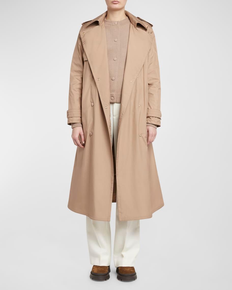 Barbentane Lightly Padded Trench Coat Product Image