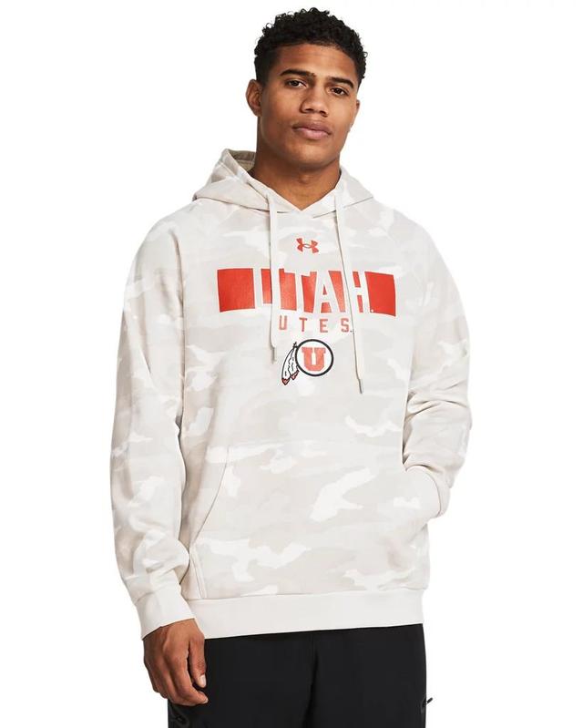 Men's UA Rival Fleece Camo Collegiate Hoodie Product Image