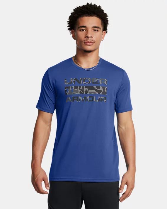 Mens Under Armour Stacked Logo Tee Product Image