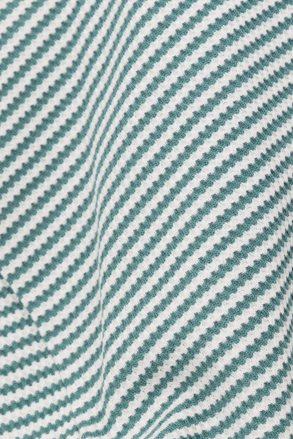 Mallory Shorts - Teal Stripe Product Image