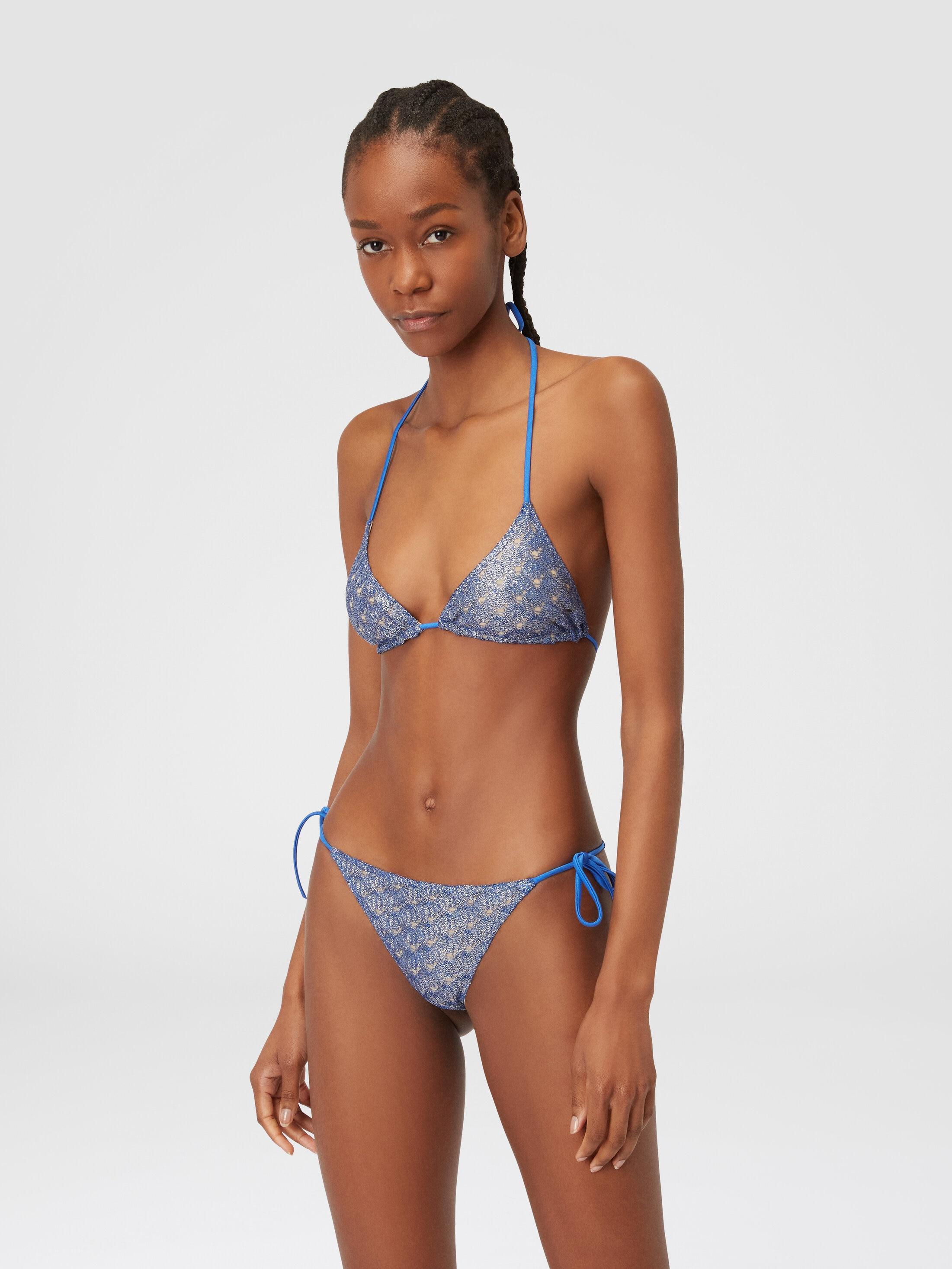 Lace-effect bikini with lining Product Image